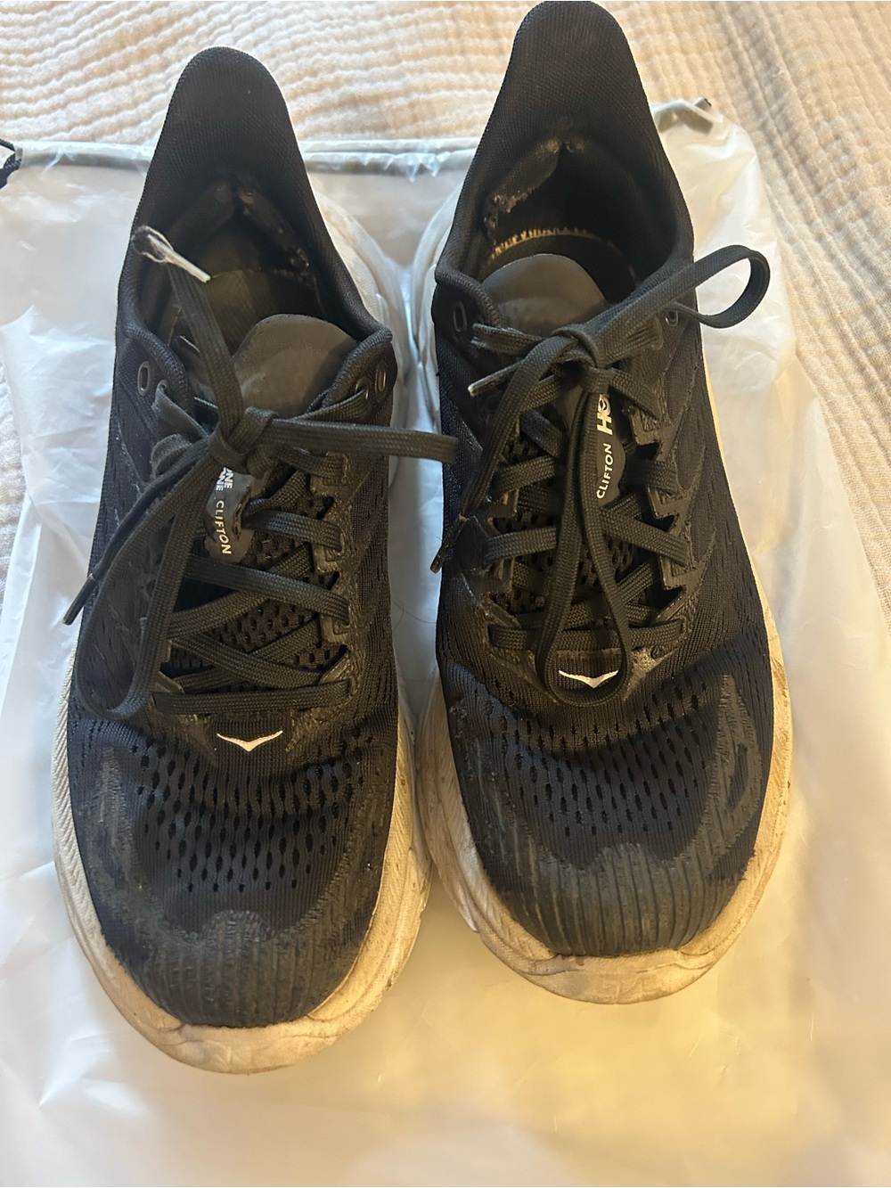 Hoka Women's Black Athletic Running Shoes